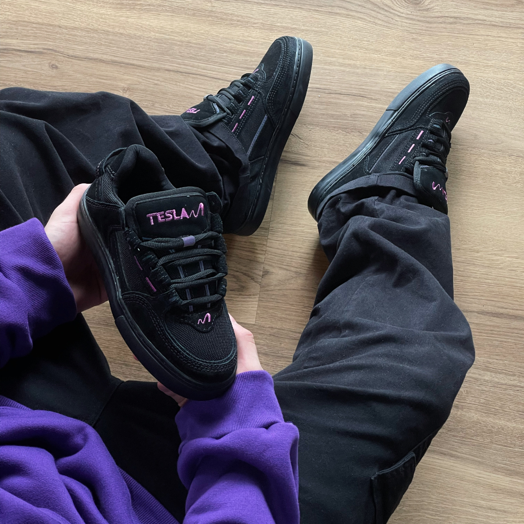 Tênis Tesla Coil Black Purple