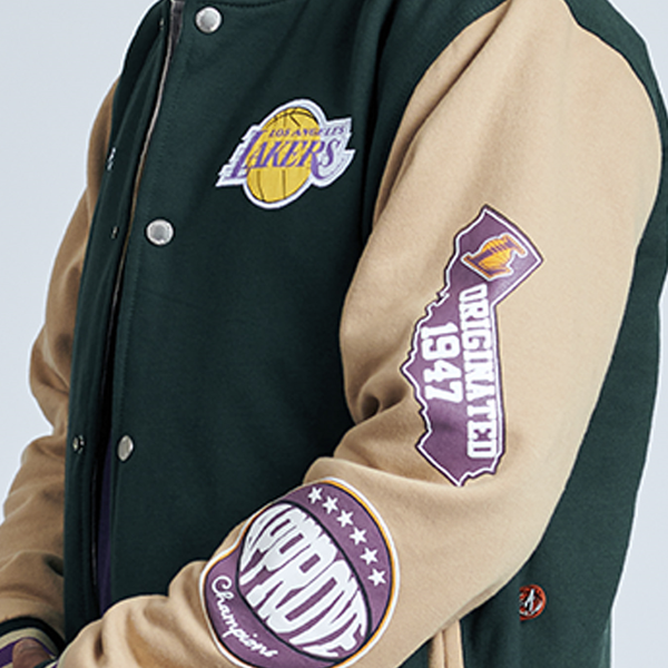 Jaqueta Approve College NBA Lakers Verde