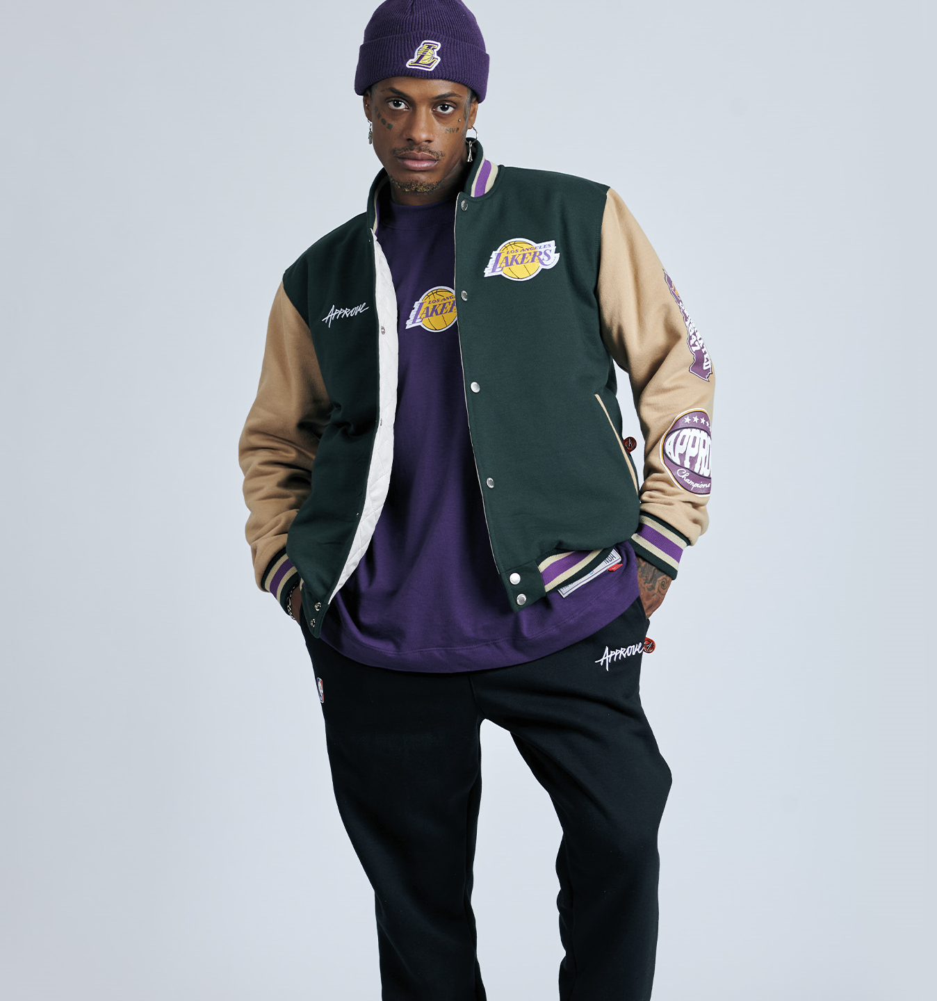 Jaqueta Approve College NBA Lakers Verde