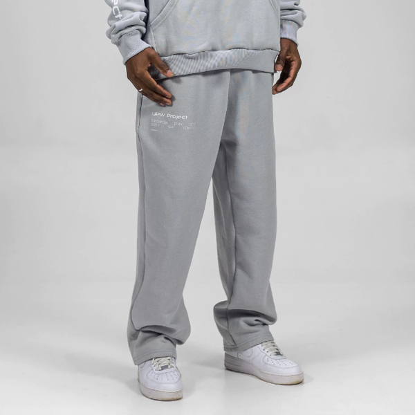 Calça Moletom CalÃ§a Baggy Masculina Calça Baggy Moletom Cinza