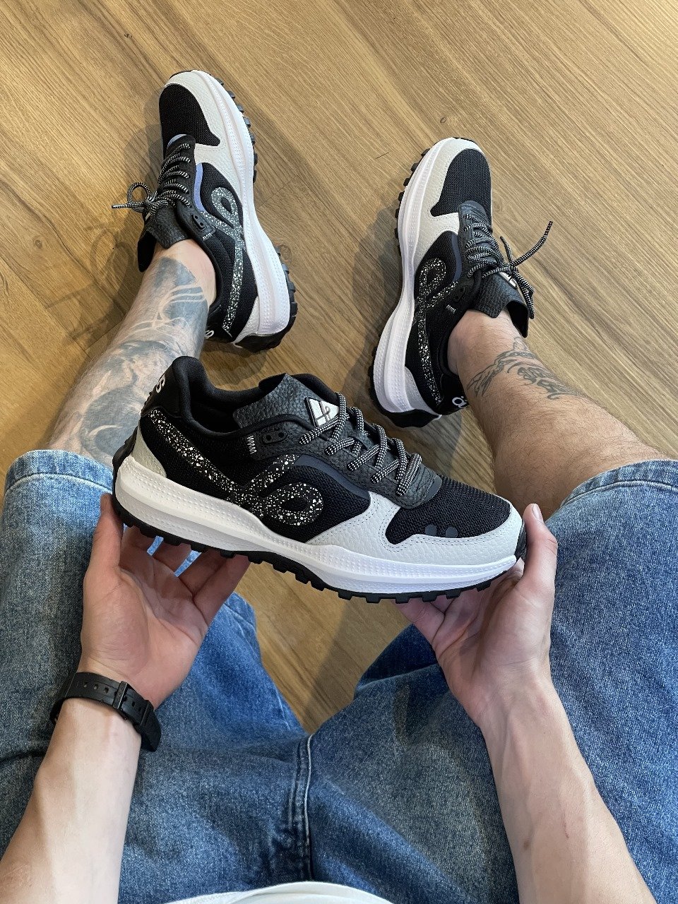 Tênis Öus Hevea Dots Eclipse Imperial