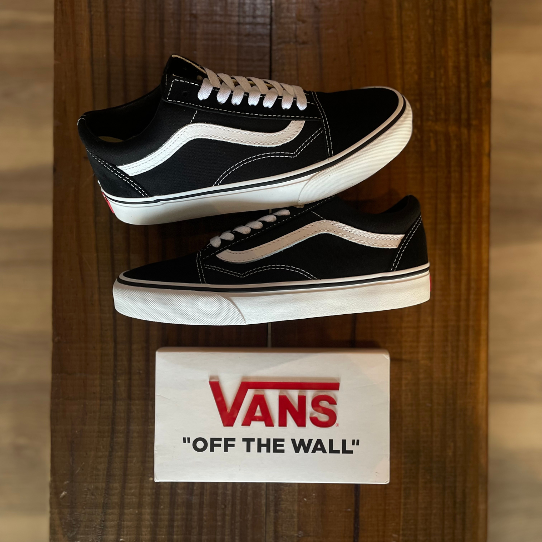 Tênis Vans Old Skool Black/White