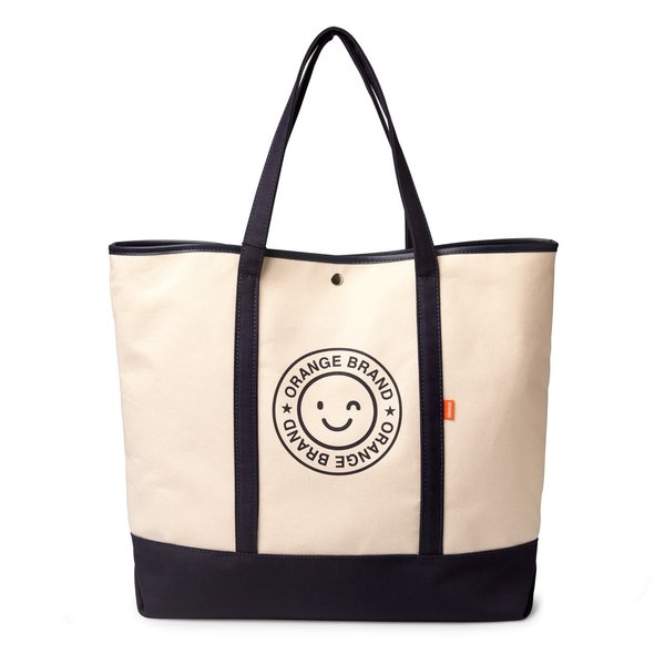 Bolsa Orange Tote Bag Utility Laber Marinho