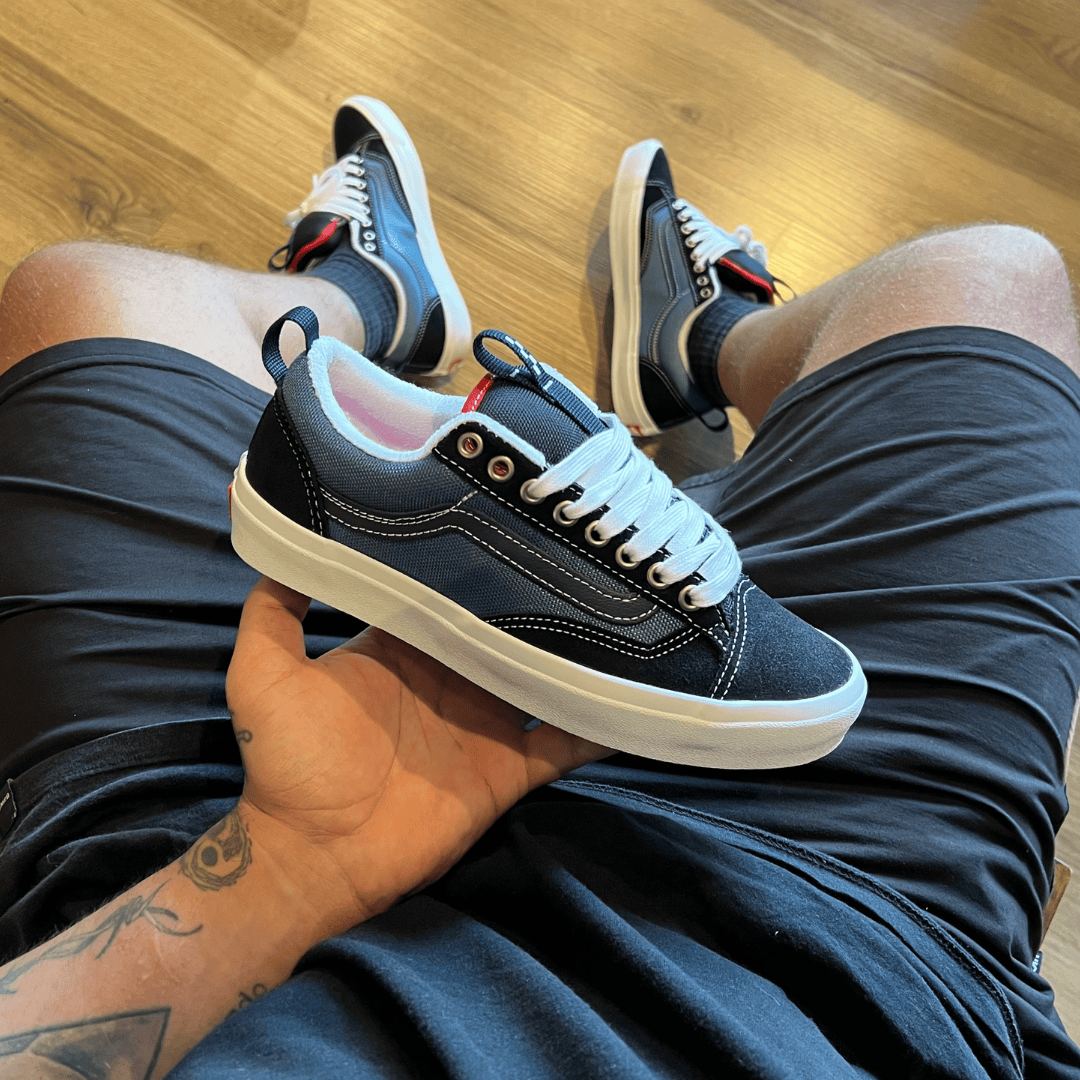 Tênis Vans Skate Old Skool 36+ Black Stv Navy