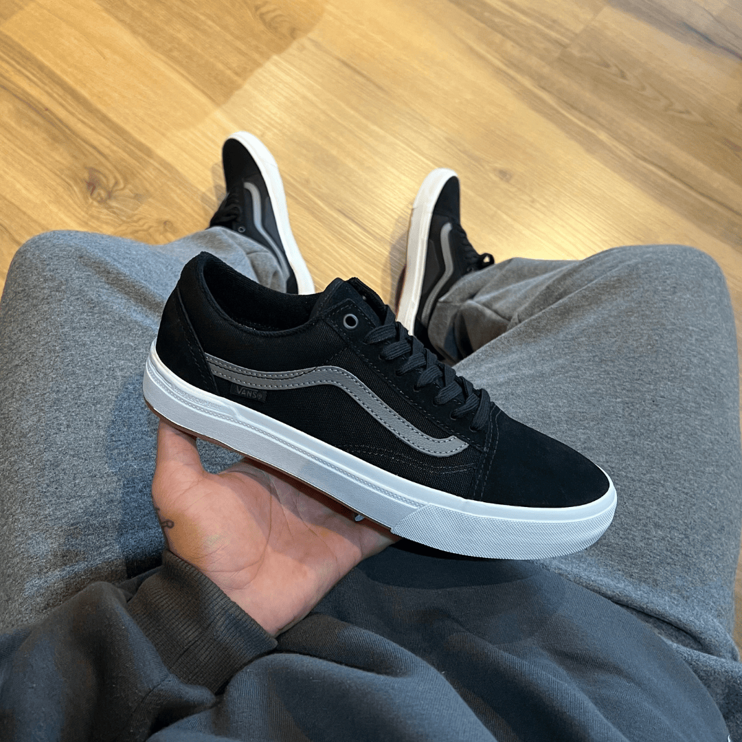 Vans Bmx TÃªnis Vans Old Skool Todo Preto Tênis Vans Bmx Old Skool