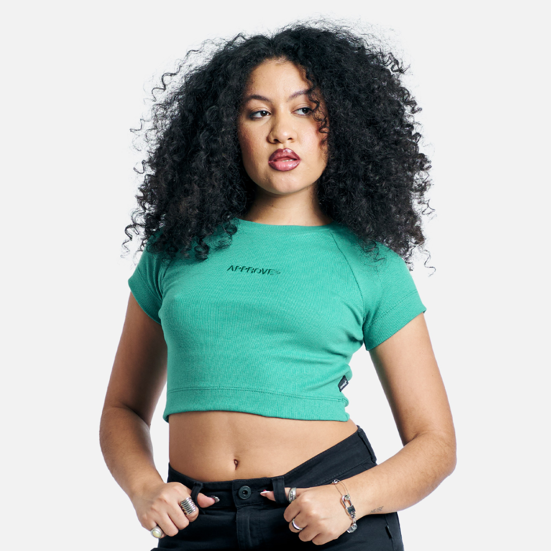 03 cropped babylook approve monochromatic verde