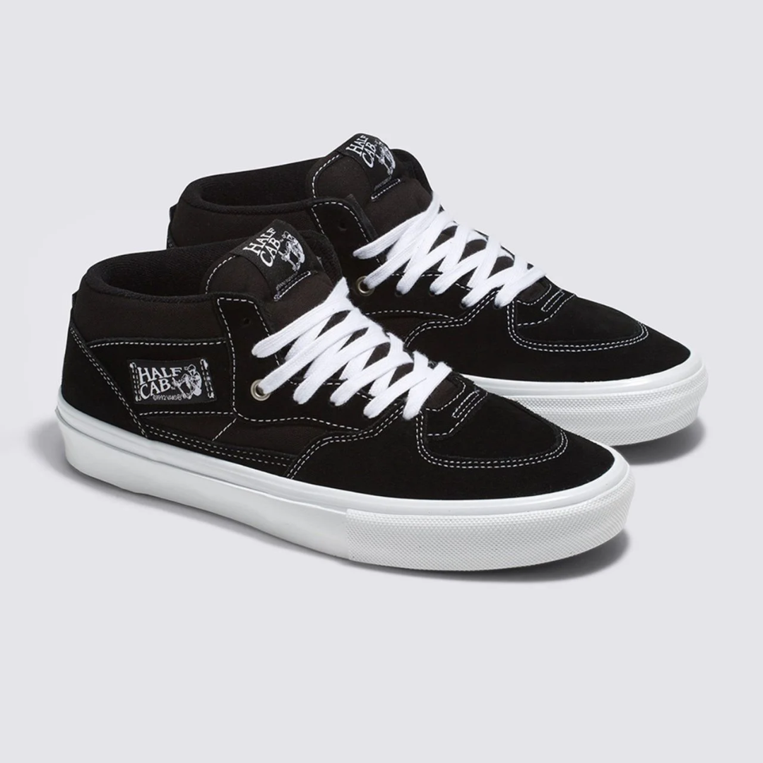 Tênis Vans Skate Half Cab Black/White