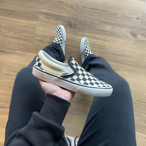 Tênis Vans Slip-On Checkerboard/White