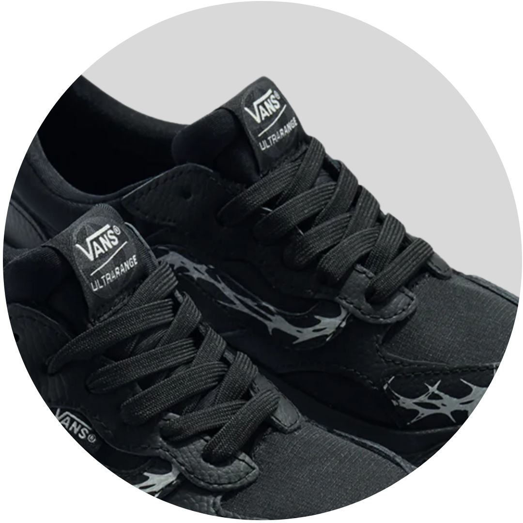 tenis vans ultrarange neo vr3 mte reflective mte black silver mirror 1