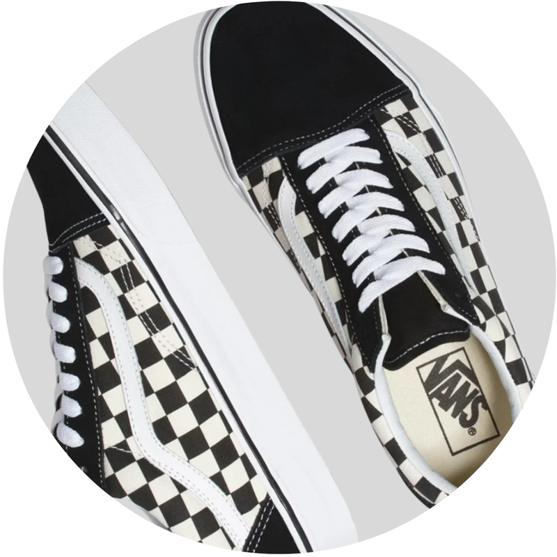 Checkerboard Vans Old Skool Tênis Vans Old Skool Primary