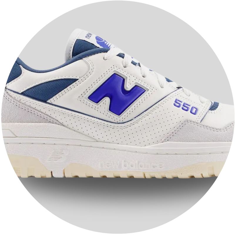 New Balance M501 ホワイト/ブルー サイズ26,0cm New Balance 550 