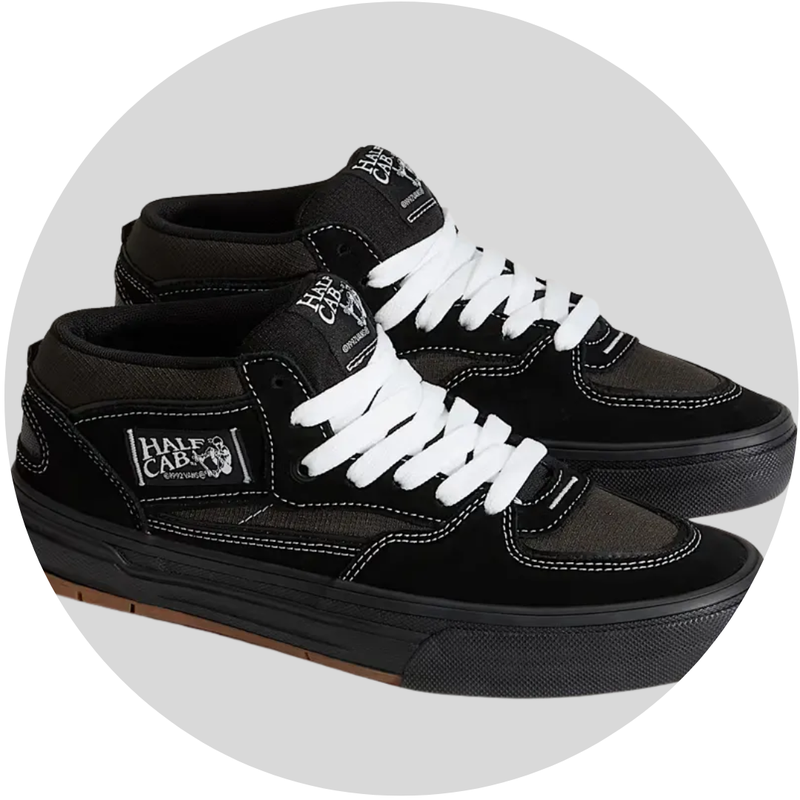 Tênis Vans Skate Half Cab Wafflecup Black Asphalt