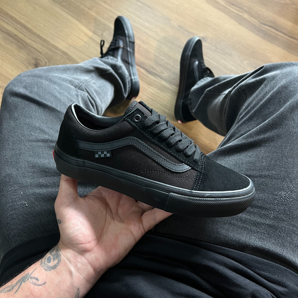Tênis Vans Old Skool Skate Black Black