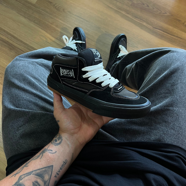 Tênis Vans Skate Half Cab Wafflecup Black Asphalt