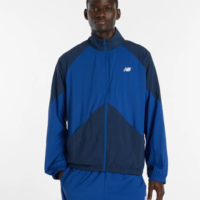 Jaqueta New Balance Sport Legacy Woven Azul