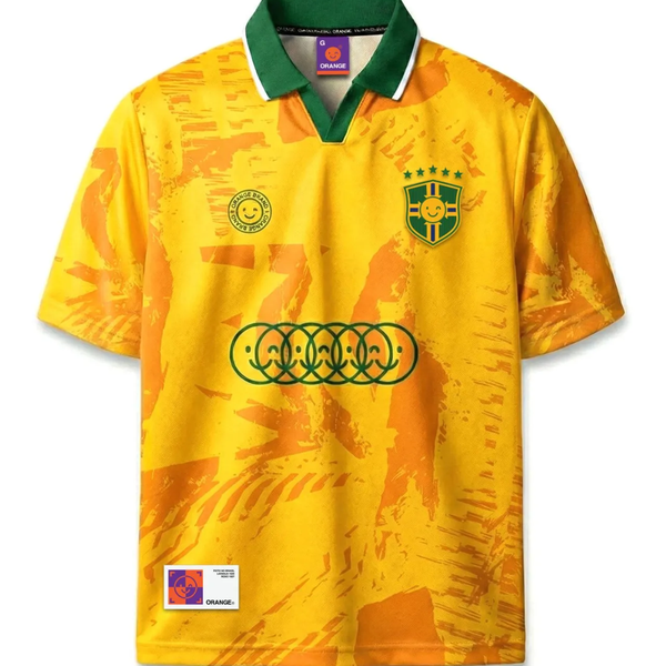 おれんじ Camiseta Orange FC Amarela