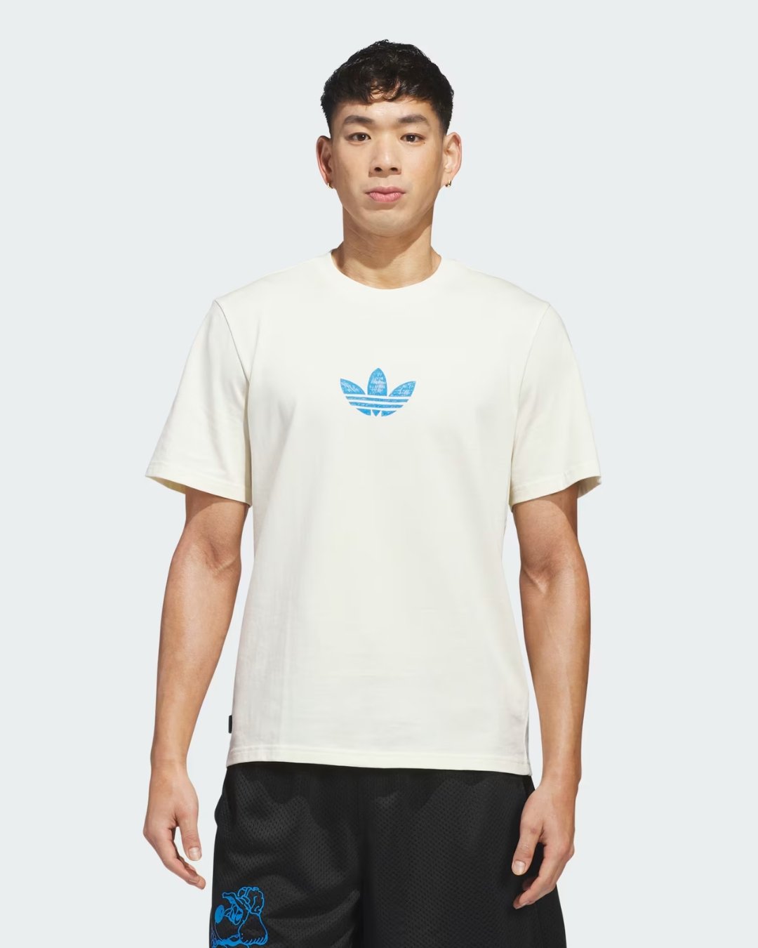 Camiseta Adidas Off White/Azul Skateboarding X Kogancult Dragon